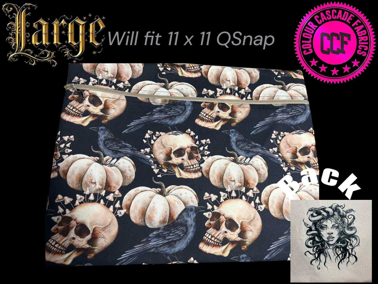 Crows and Skulls ~ Large