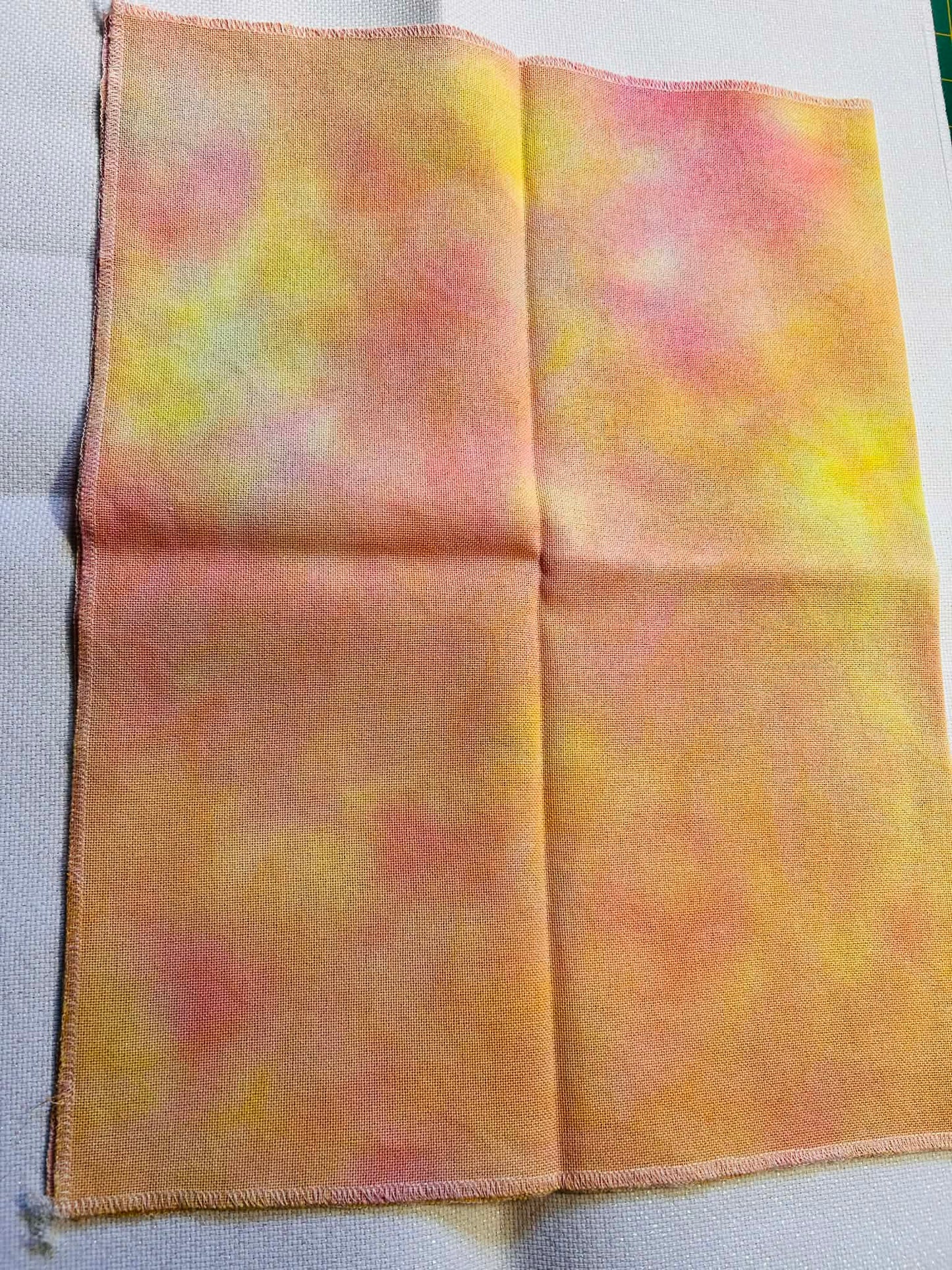 Frangipani ~ 28ct Lugana ~ 17 x 26