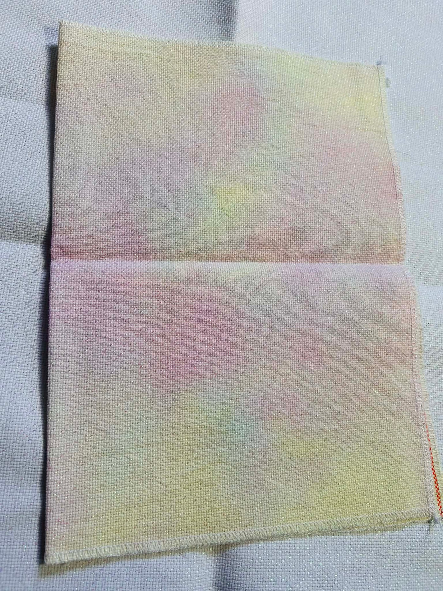 Garden Party ~ 18ct Opal Aida ~ 13 x 17