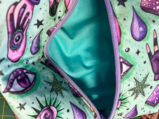 Green Goth Box Bag