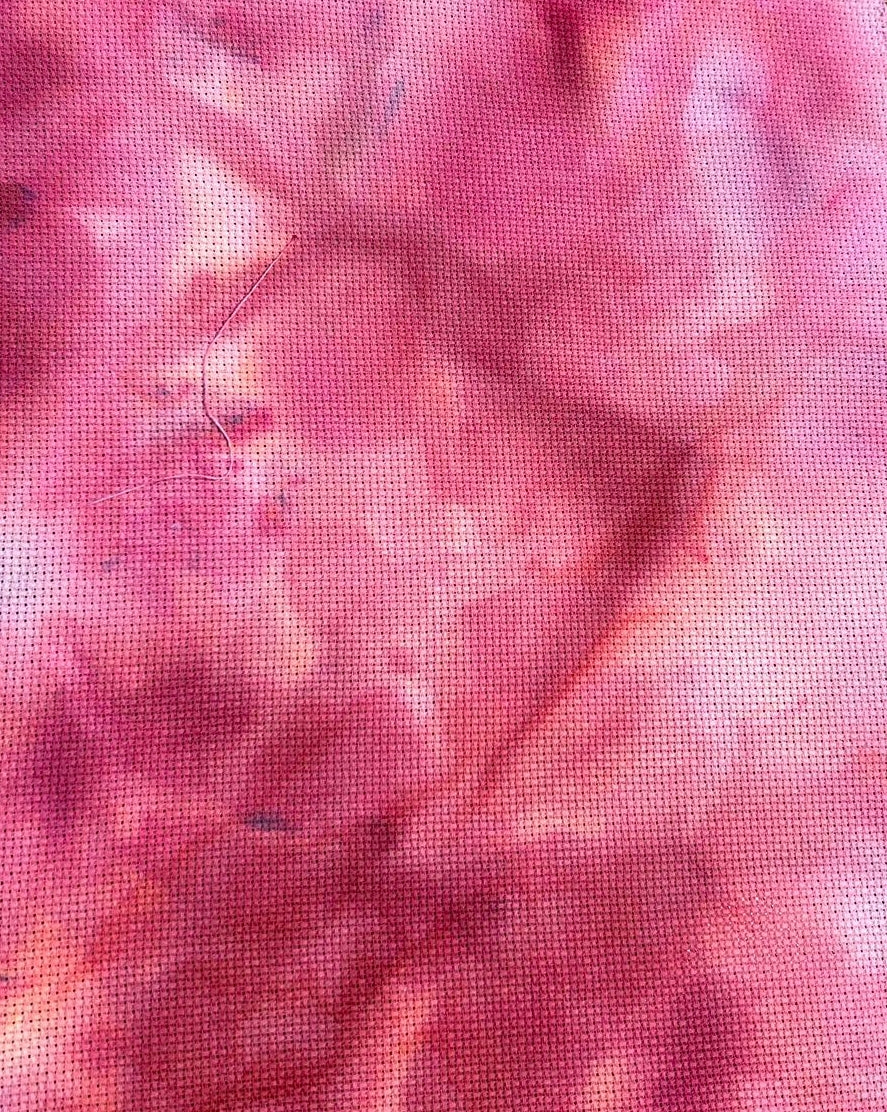 Ice Dye Split ~ Red 2