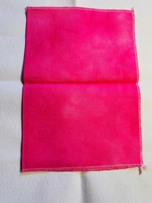 Sink The Pink ~ 18ct Aida ~ 13 x 17