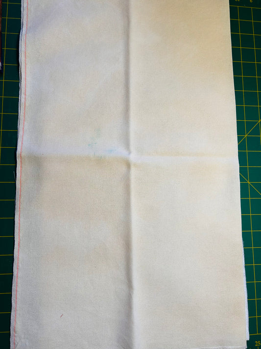 Cup Of Tea (Mis-dye) ~ 28ct Lugana ~ 23 x 26