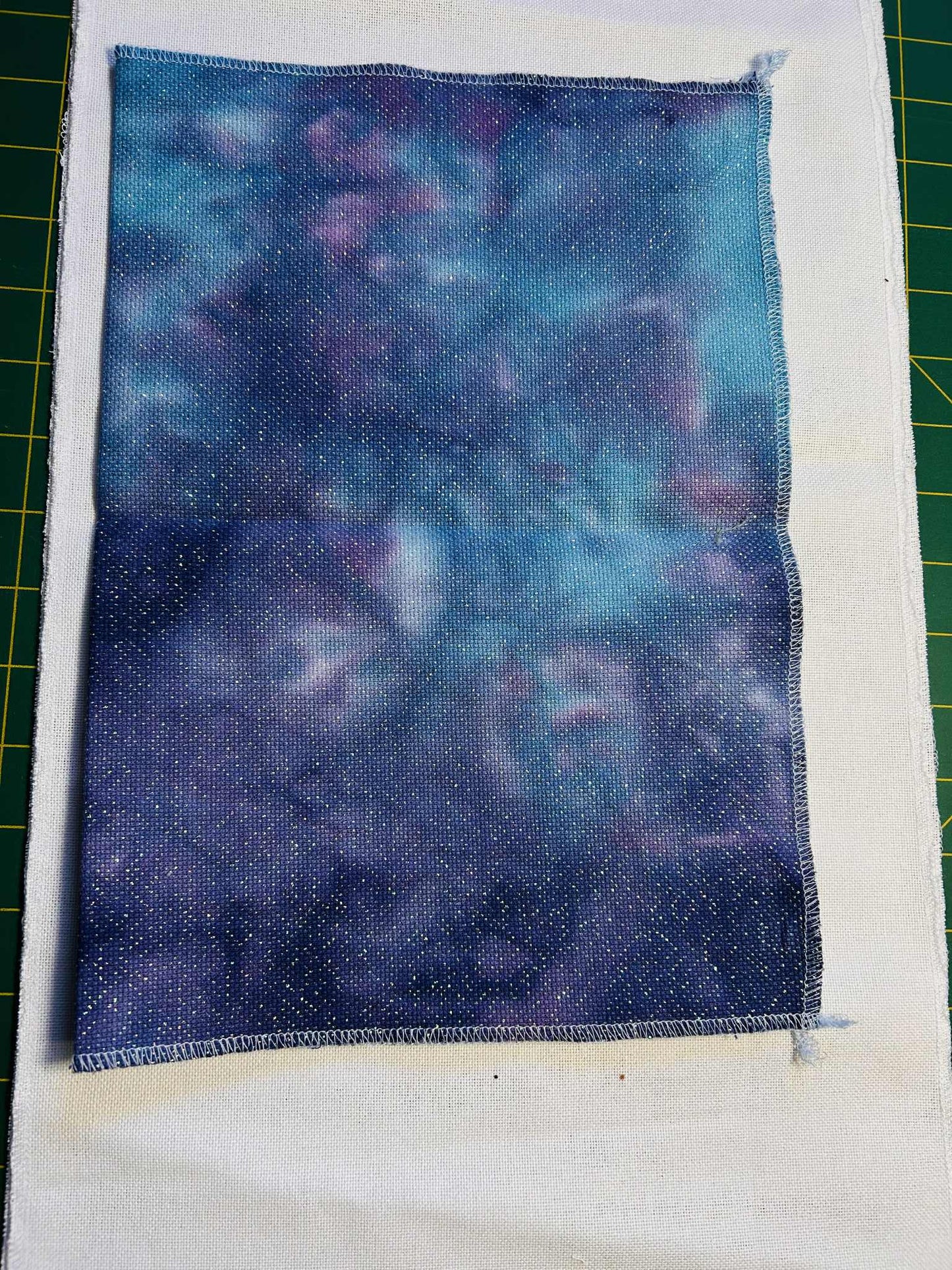 Anything Goes ~ 18ct Opal Aida ~ 13 x 17 (2)
