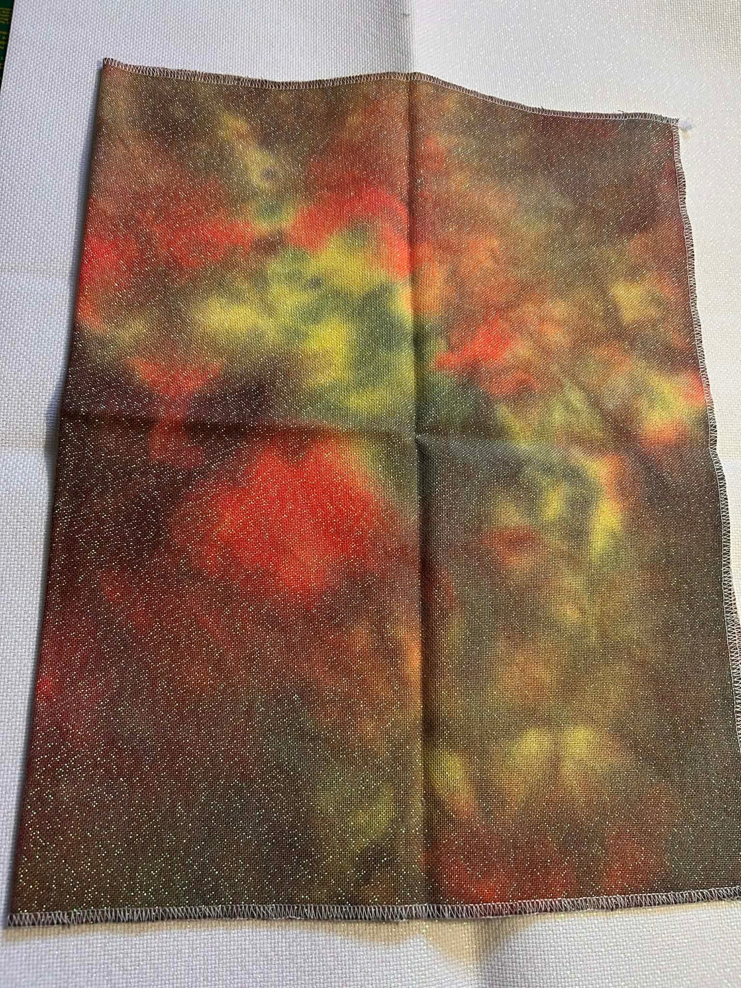 Black Holed Sun ~ 28ct Opal Lugana ~ 17 x 26