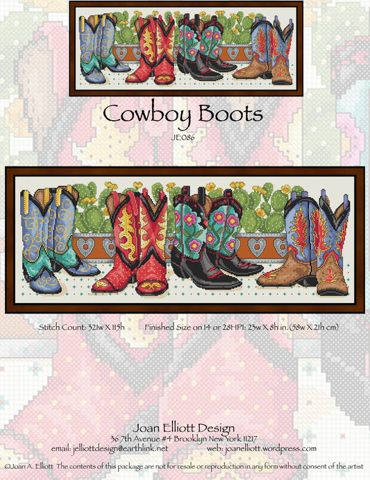 Cowboy Boots ~ Joan Elliott