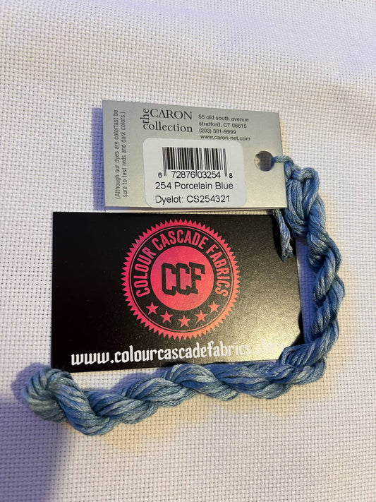 254 ~ Porcelain Blue