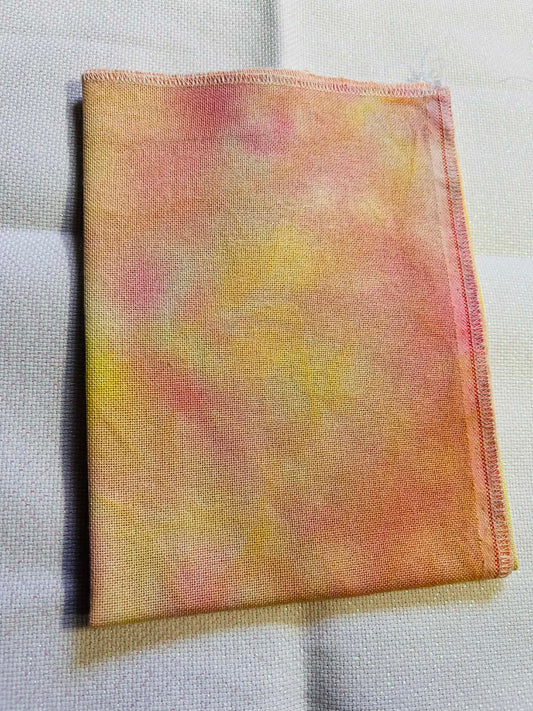 Frangipani ~ 28ct Lugana ~ 17 x 26