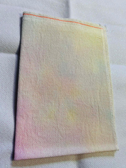 Garden Party ~ 18ct Opal Aida ~ 13 x 17