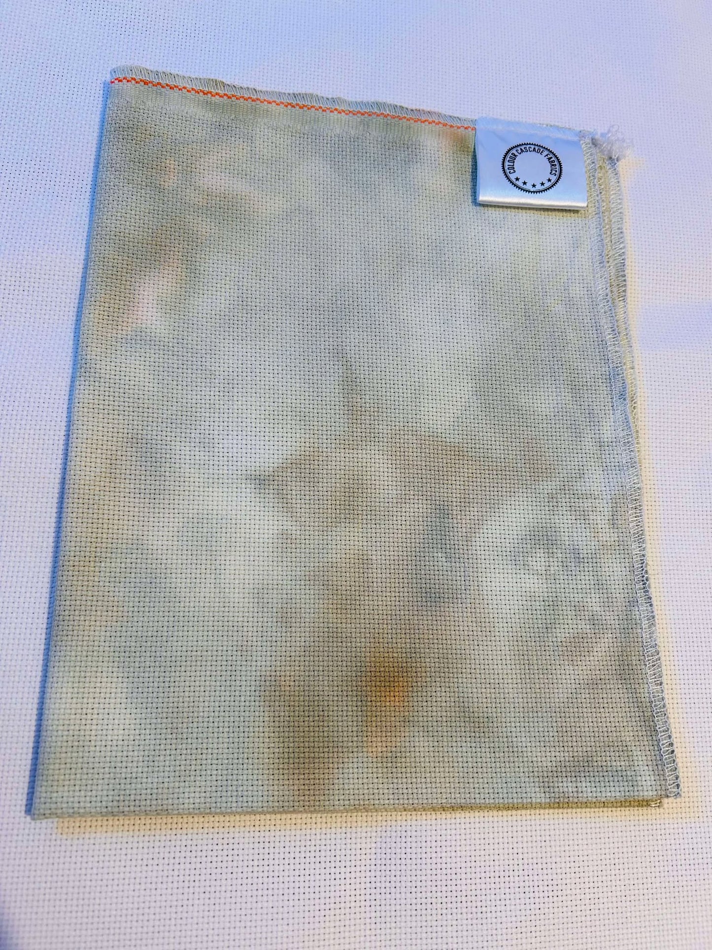 Ice Dye Split Neutral 2 ~ 18ct Aida ~ 13 x 17