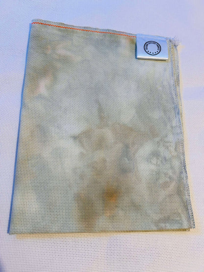 Ice Dye Split Neutral 2 ~ 18ct Aida ~ 13 x 17