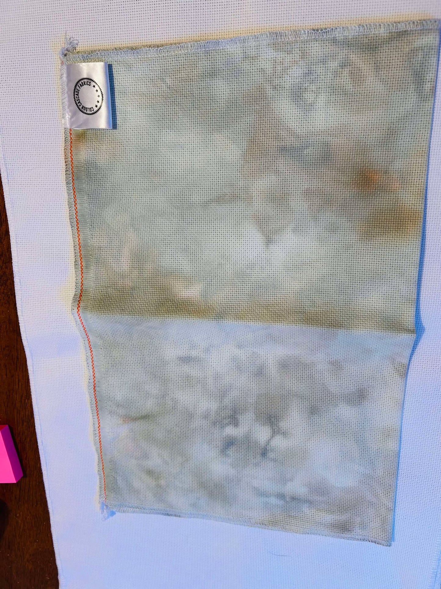 Ice Dye Split Neutral 2 ~ 18ct Aida ~ 13 x 17