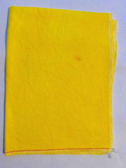 Lemon Drop ~ 14ct Aida ~ 13 x 17 Mis-Dye