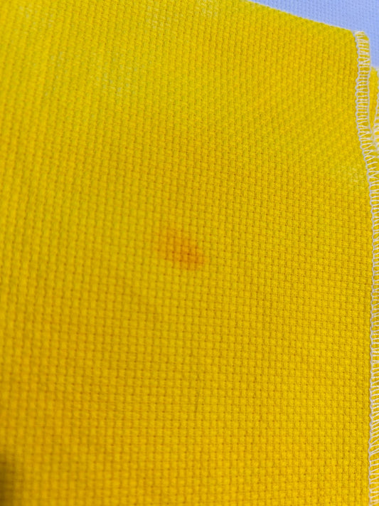 Lemon Drop ~ 14ct Aida ~ 13 x 17 Mis-Dye