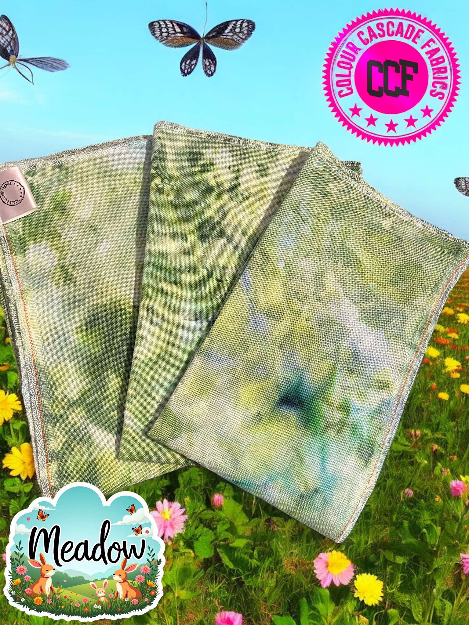 Meadow Colour Cascade Fabrics Meadow colour cascade fabrics