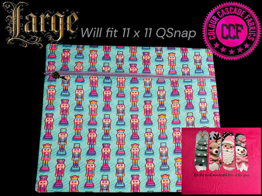 Nutcrackers ~ Large (Lavender Zip)