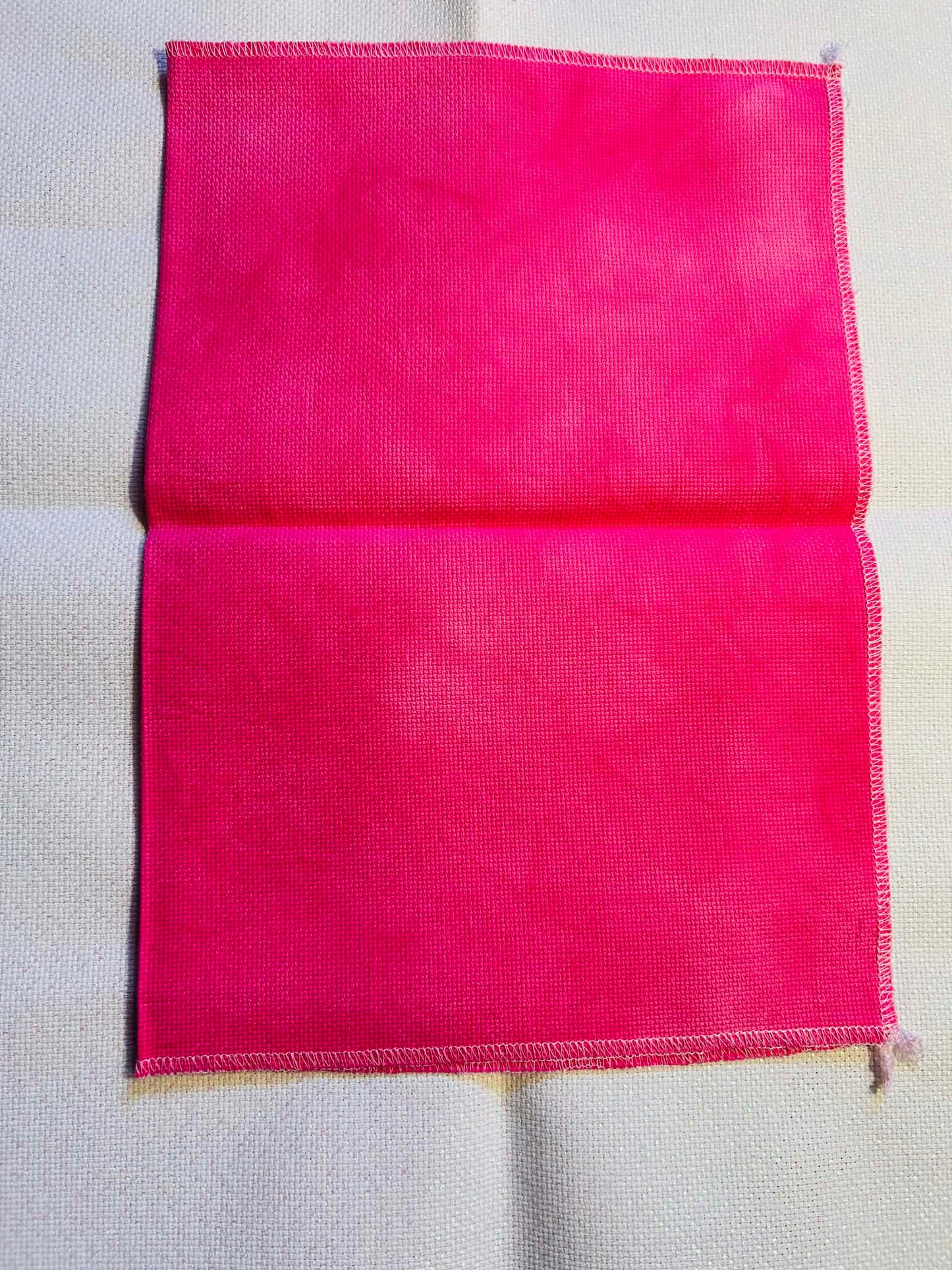 Sink The Pink ~ 18ct Aida ~ 13 x 17