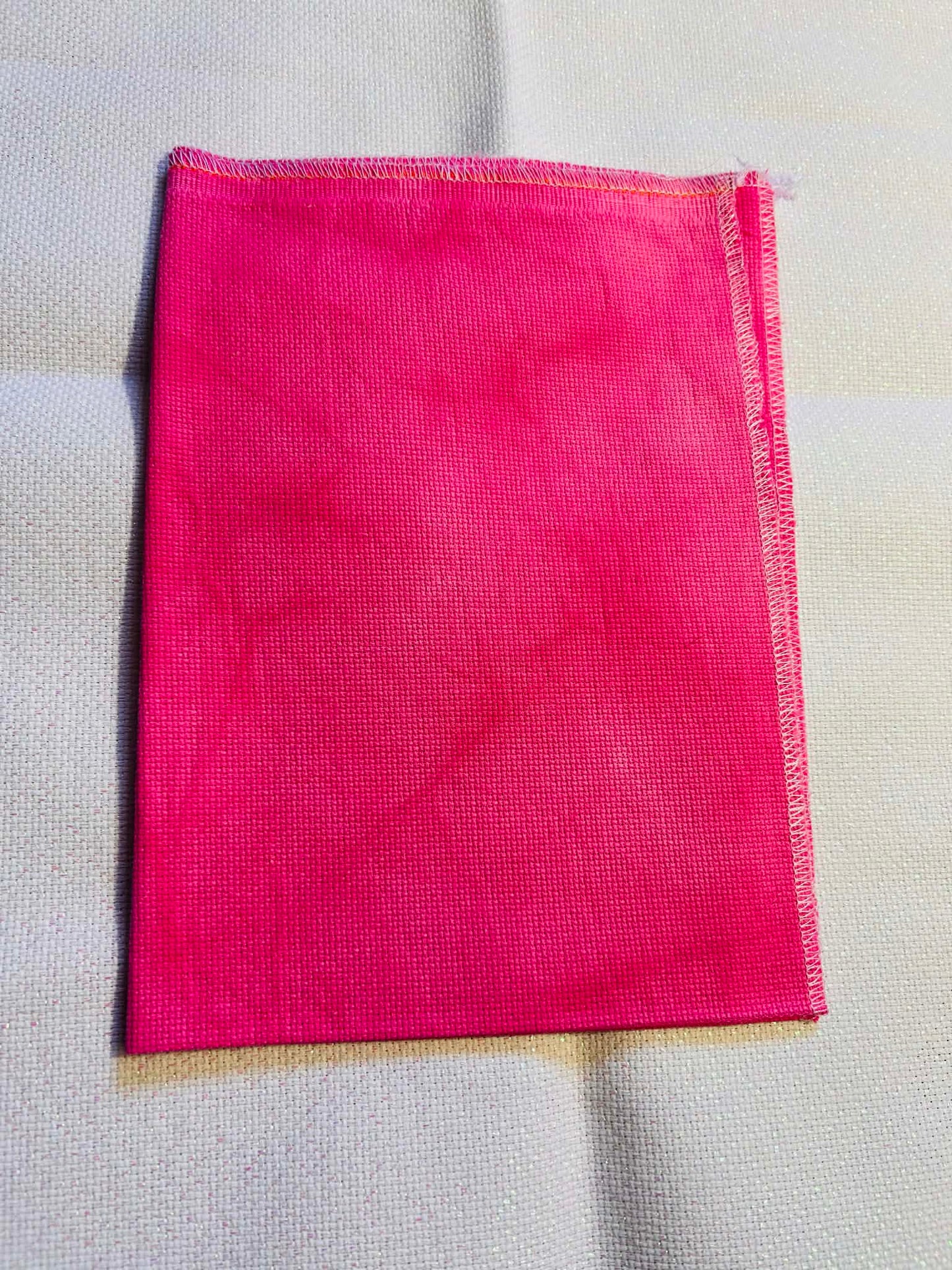 Sink The Pink ~ 18ct Aida ~ 13 x 17